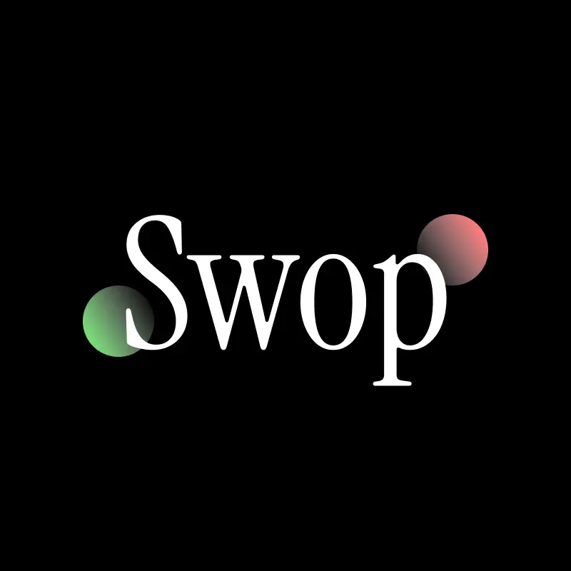 Swop.Meme Full Logo Dark