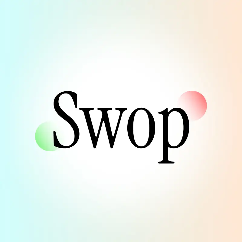 Swop.Meme Full Logo Light